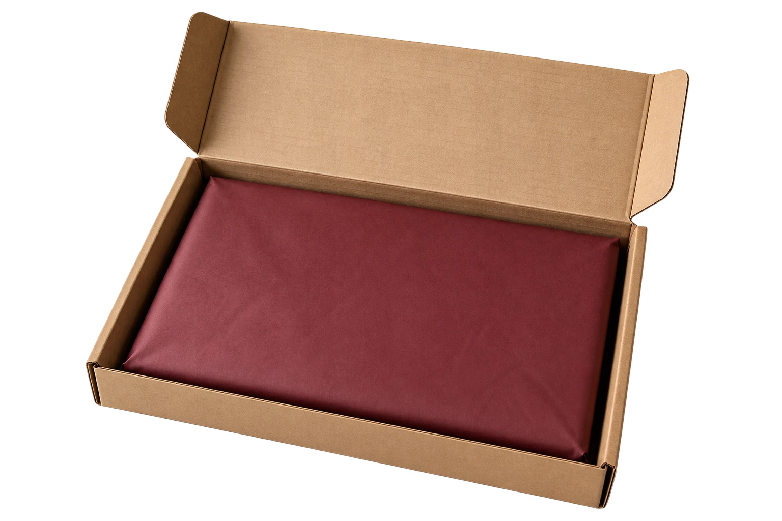 Beispiel eines als Geschenk verpackten Rahmens