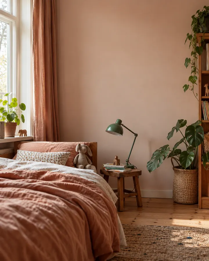 Sfeerbeeld van Geboorteplaats · Salie · Stadscirkel in een kinderkamer