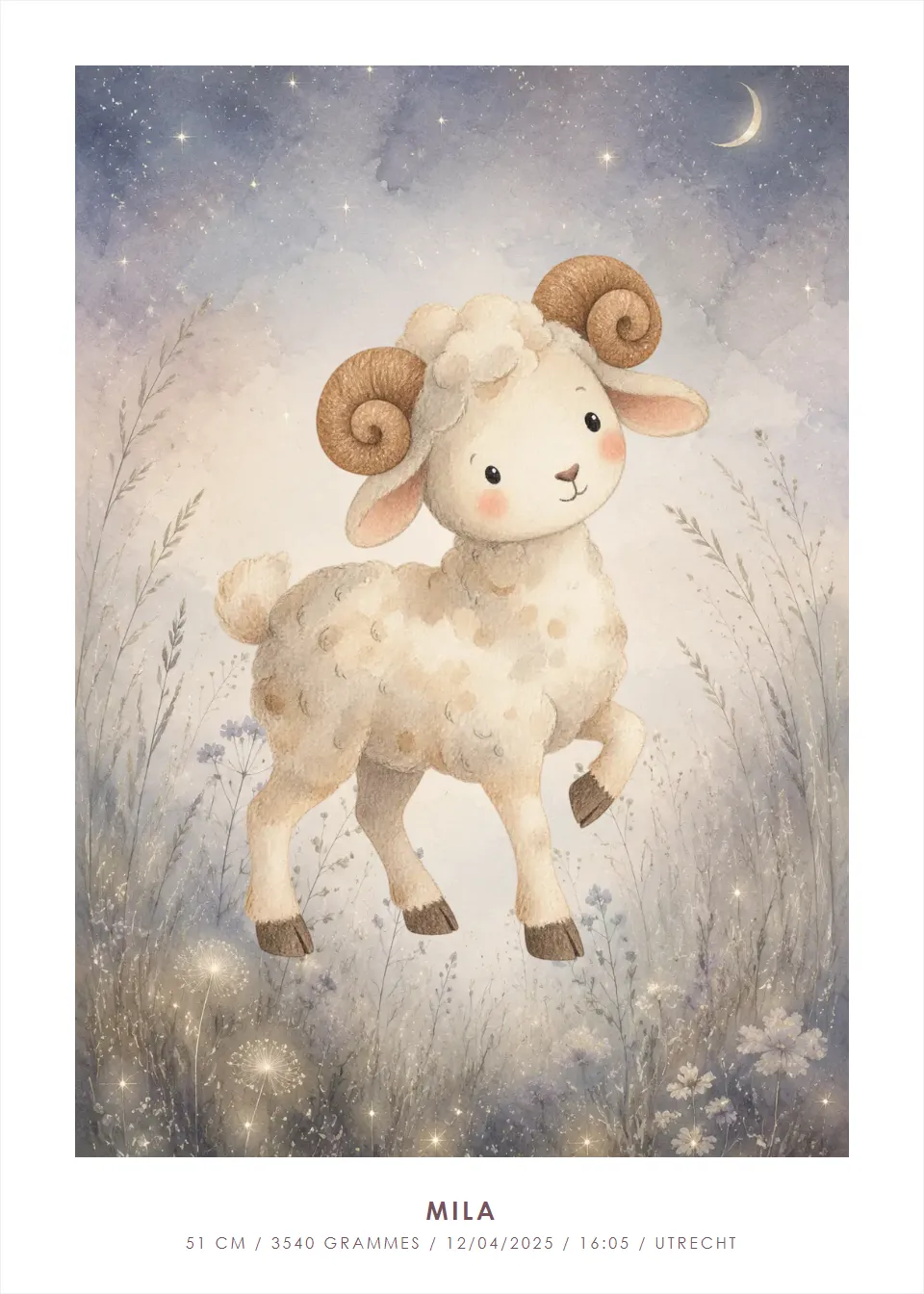 Signe du zodiaque · Petit compagnon des étoiles · Prairie étoilée
