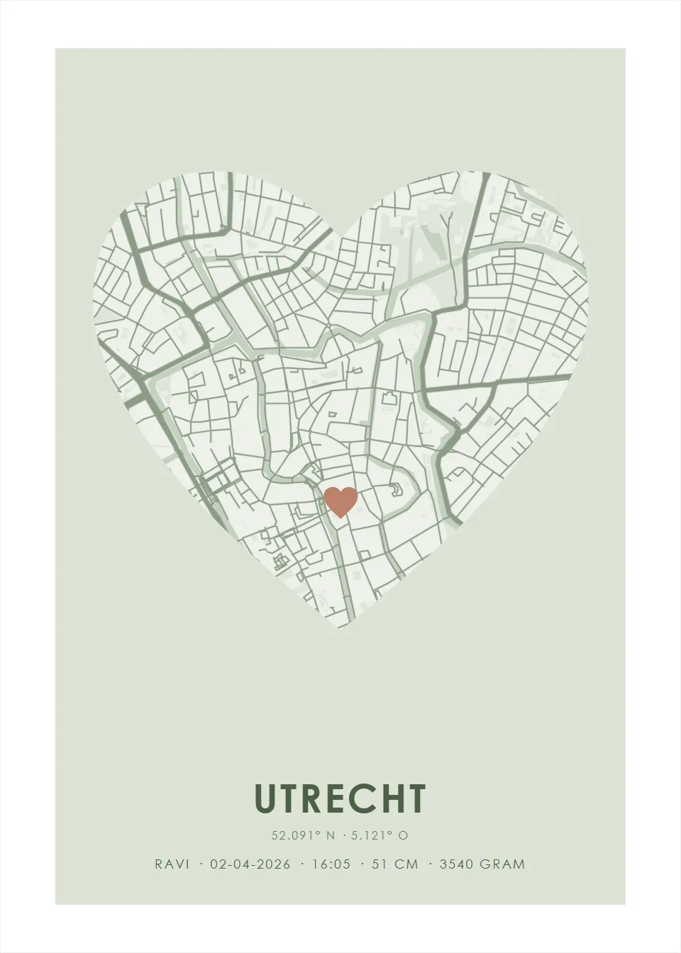 Geboorteplaats · Salie · Stadshart