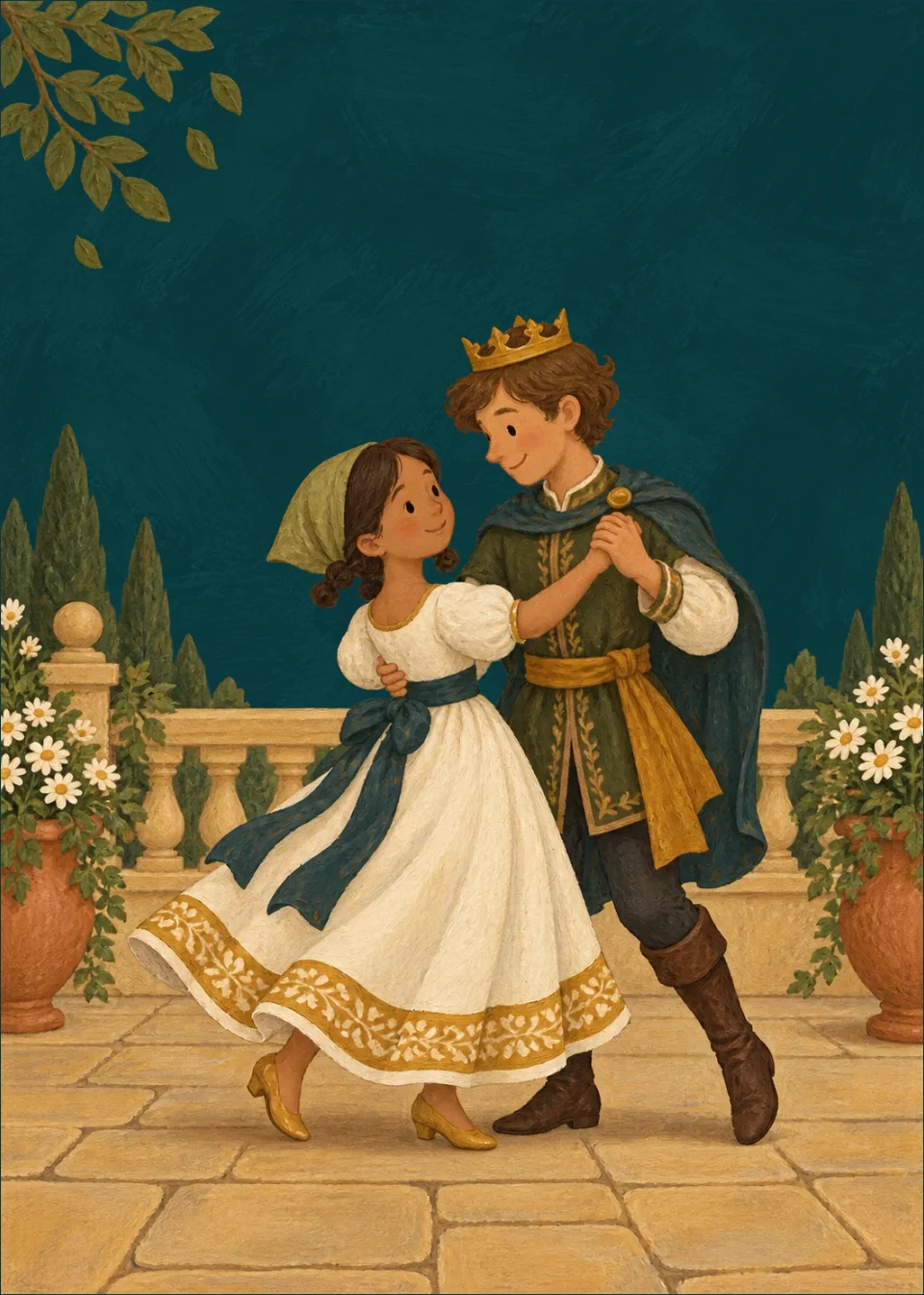 Cinderella · A dance in the courtyard