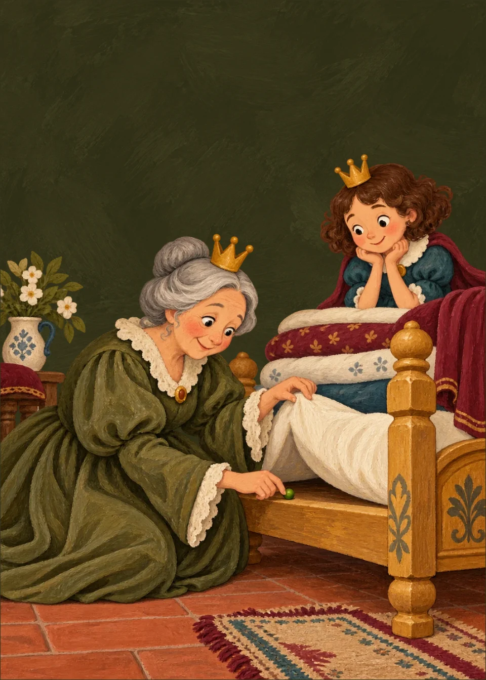La principessa e il pisello · Il pisello