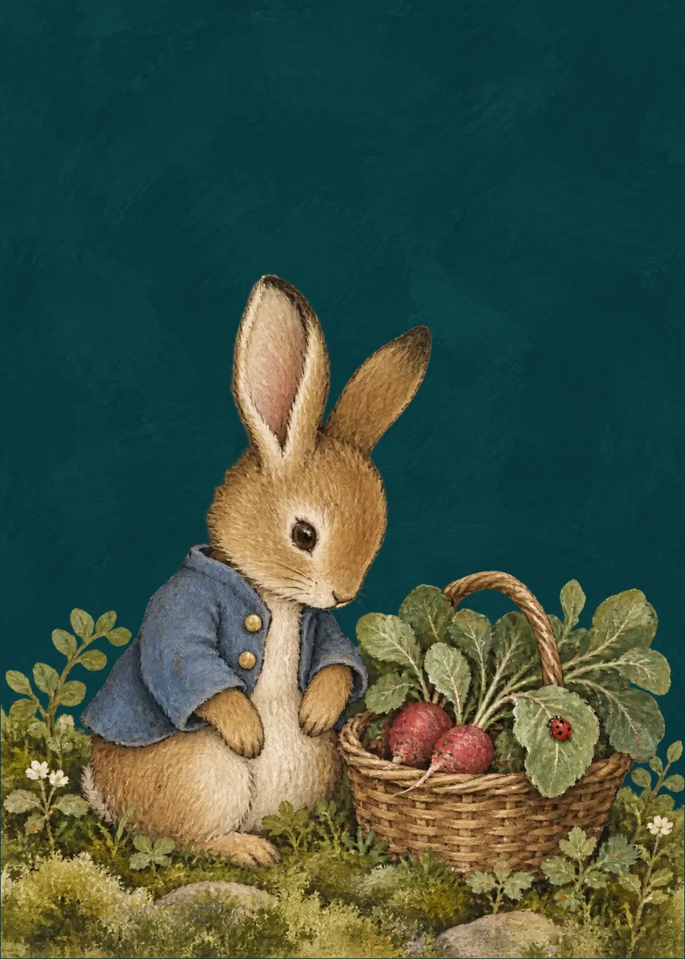 Peter Rabbit · A basket full