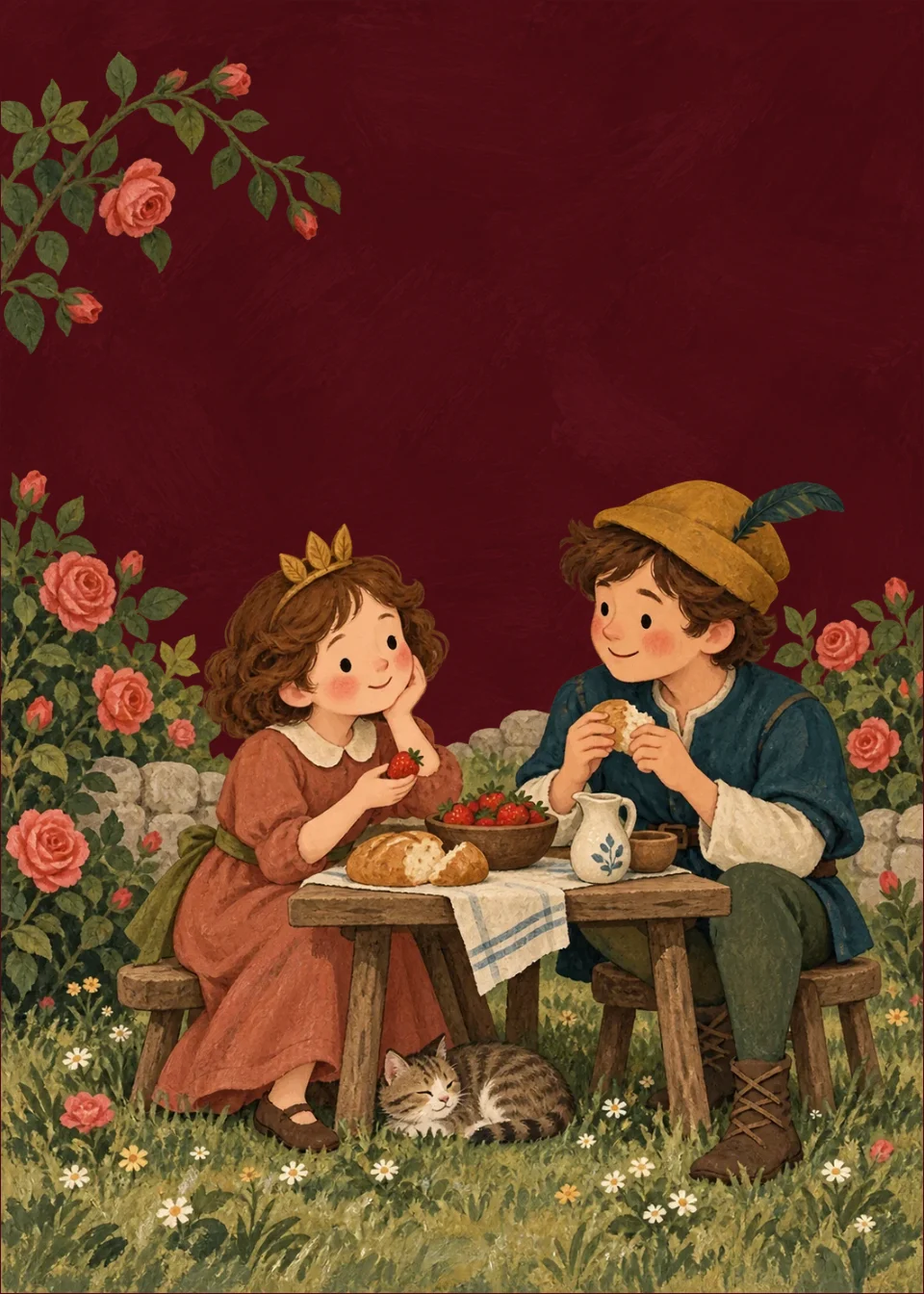 La Belle au bois dormant · Fête dans la roseraie
