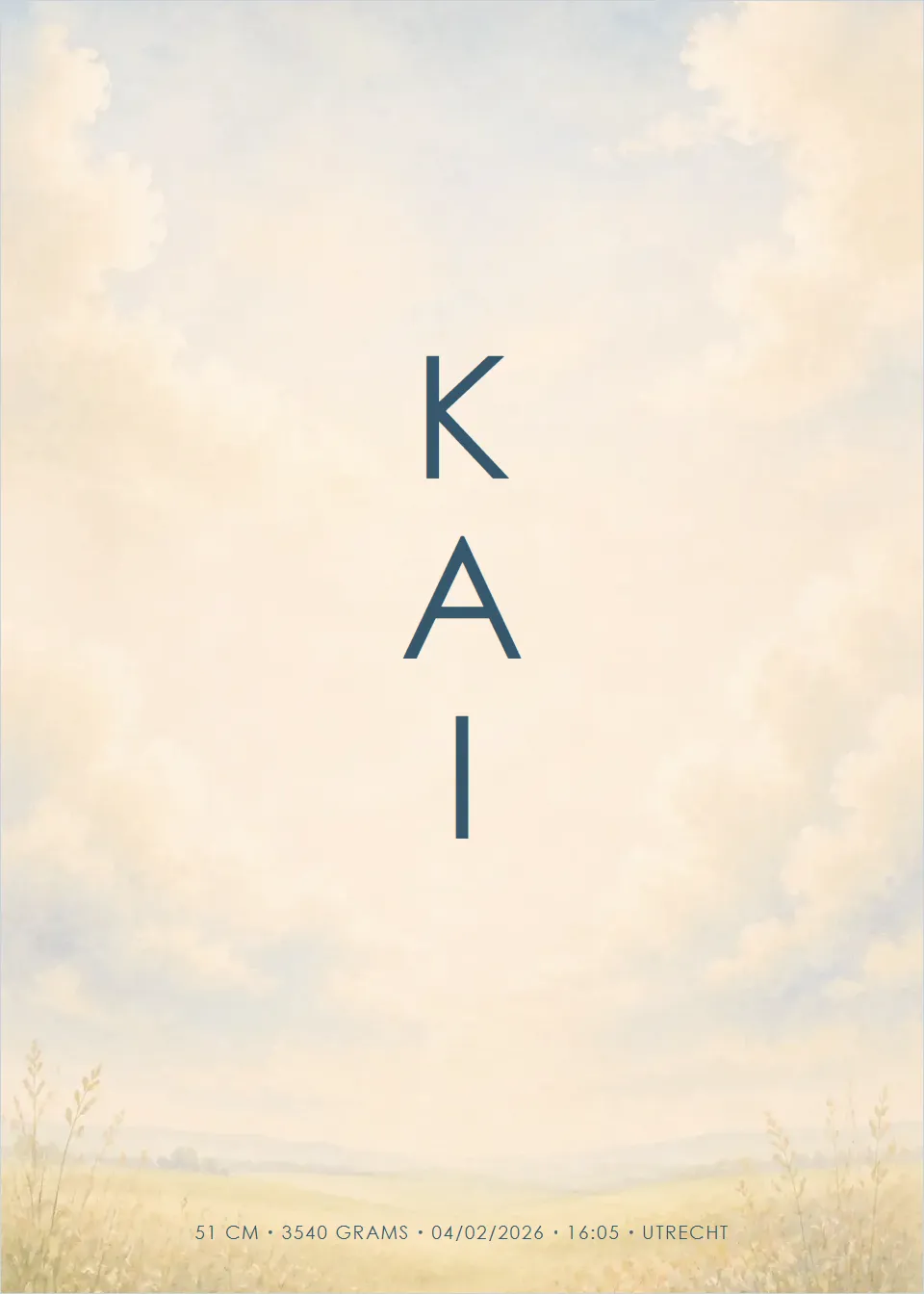 Name posters · Name column · Cloud meadow