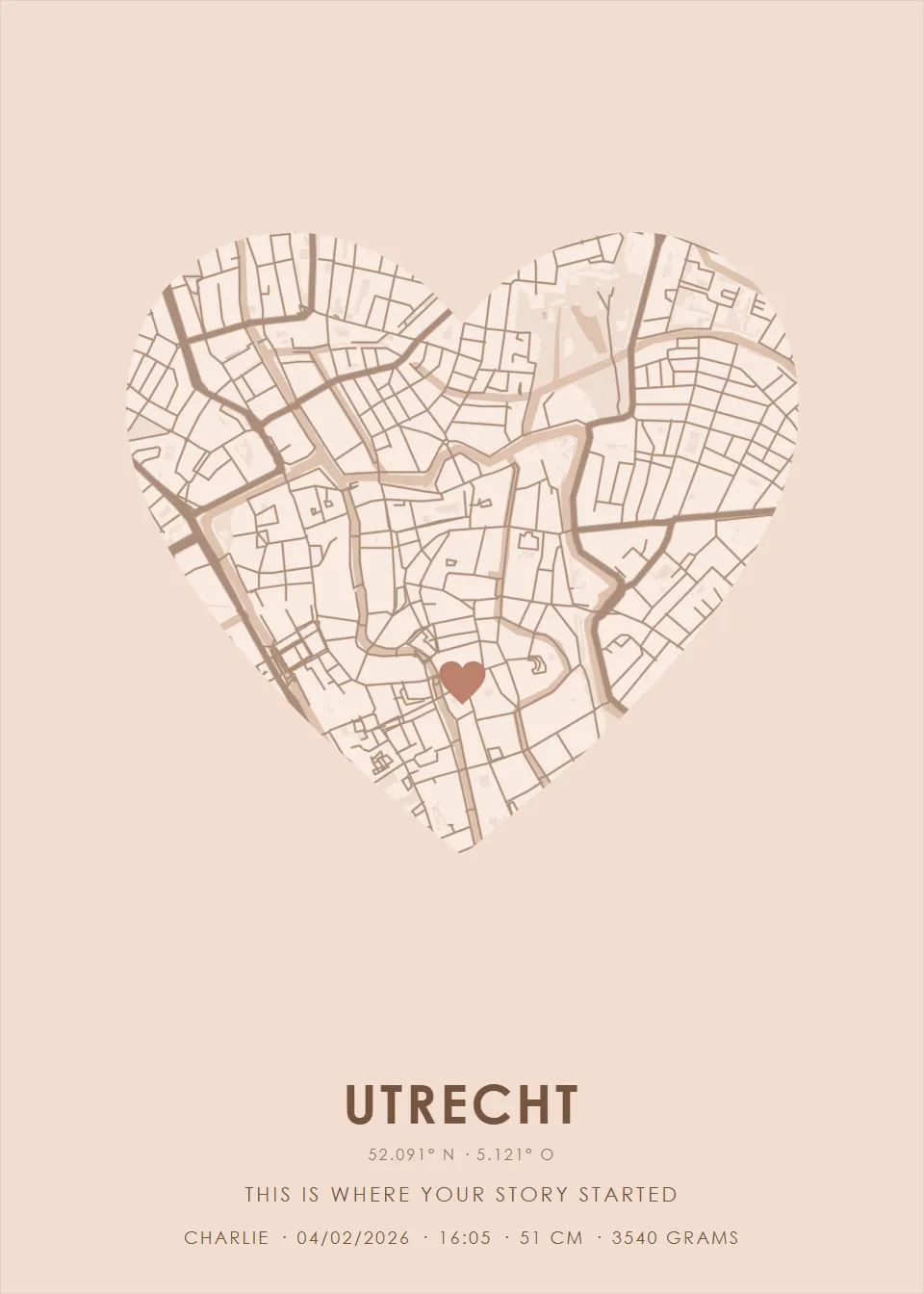 Place of birth · Peach · Warm heart