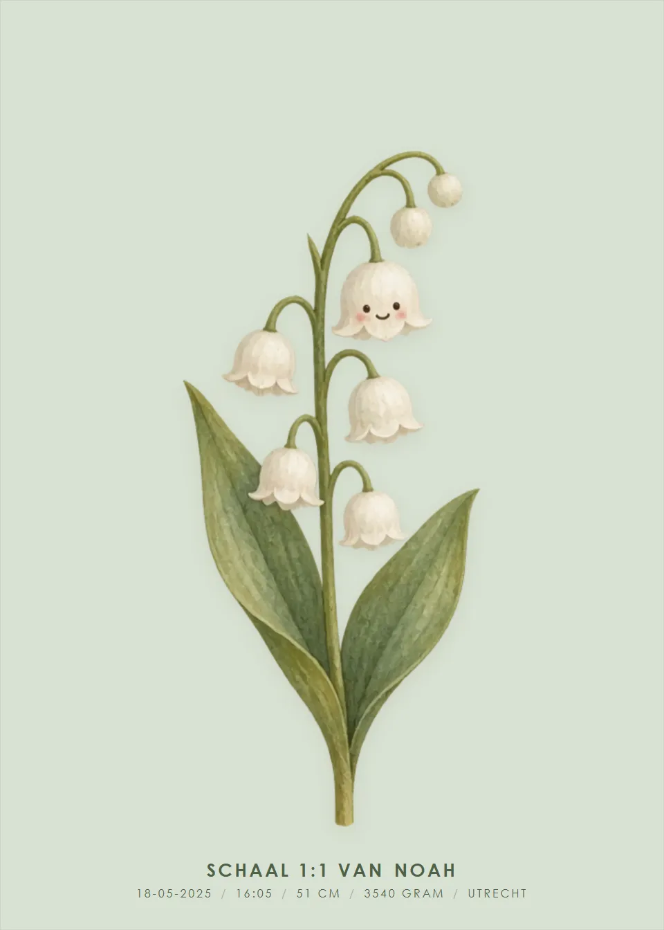 Geboortebloem · Bloemenmaatje · Salie