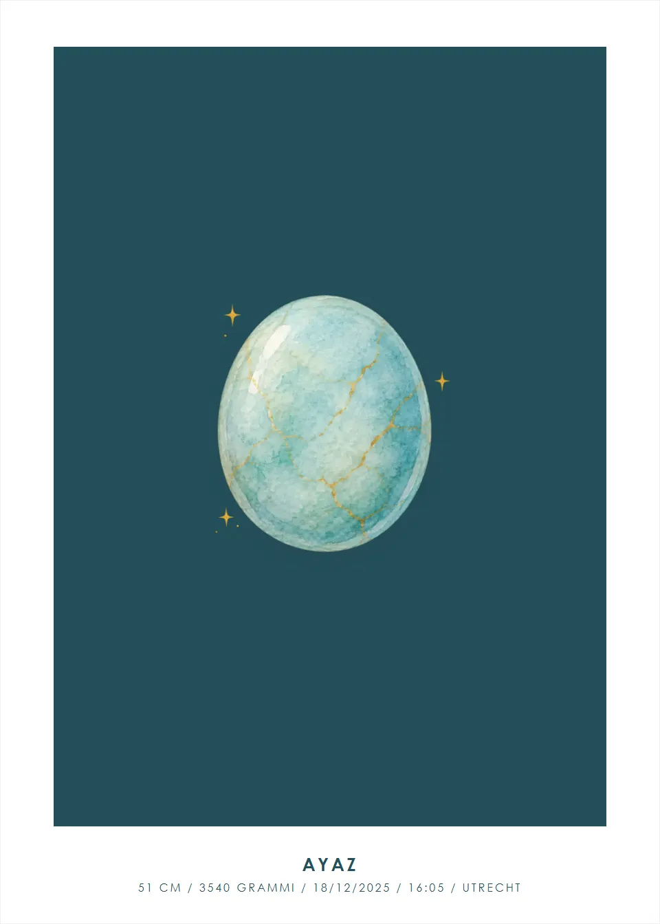 Pietra di nascita · Pietra di nascita · Blu petrolio