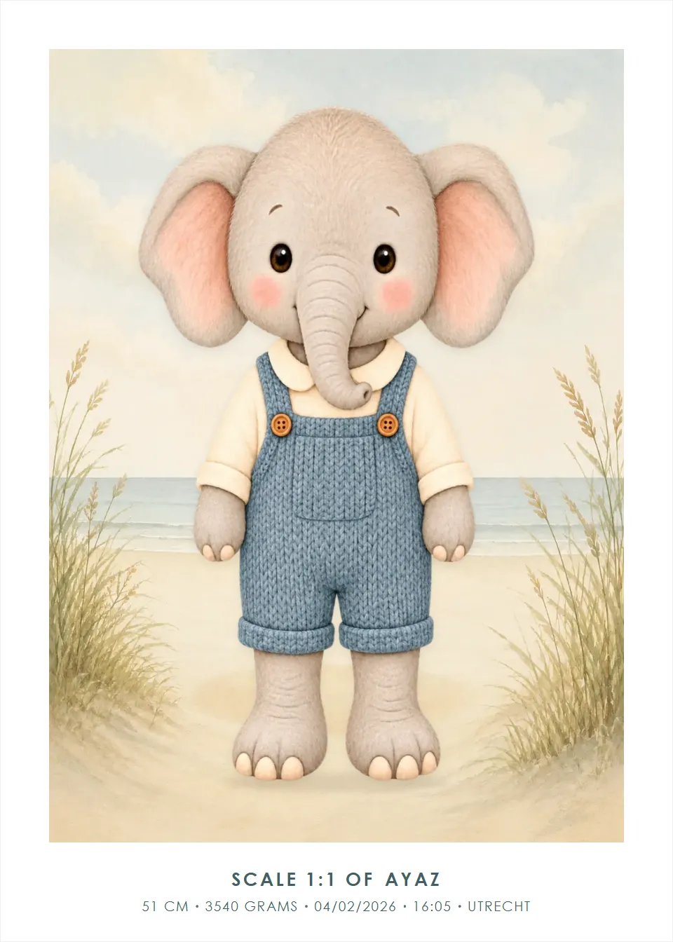 Animal posters · Elephant · Gentle coast