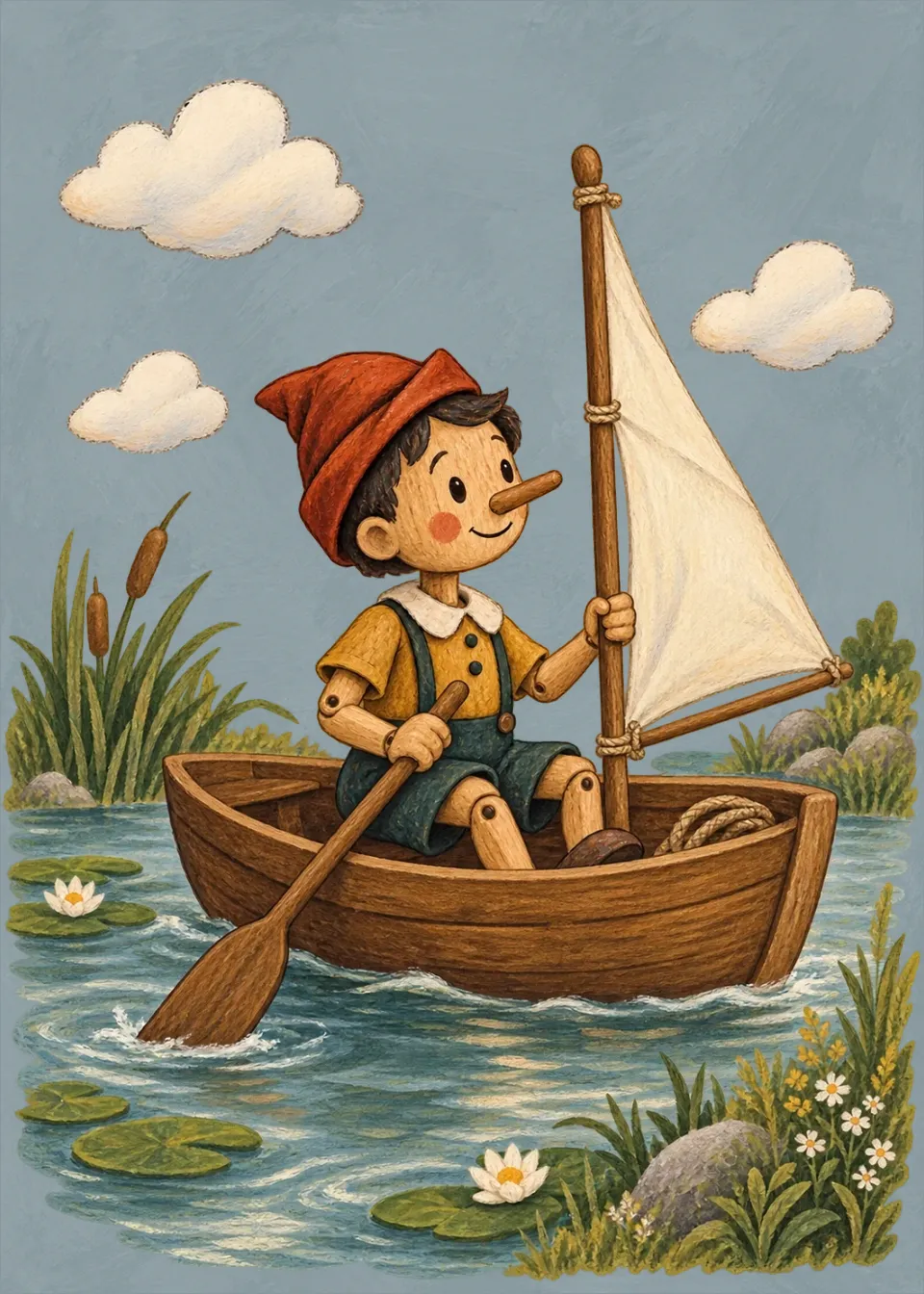 Pinocchio · A boat full of dreams