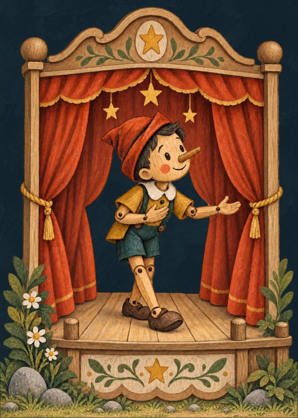 Pinocchio · The puppet theatre