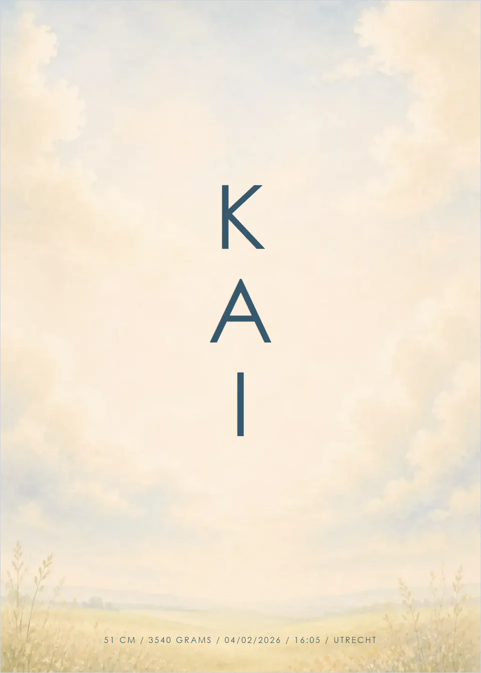 Name posters · Name column · Cloud meadow