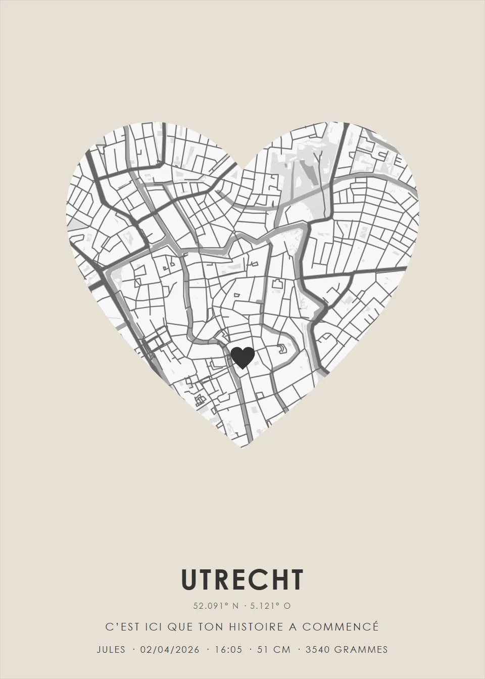 Lieu de naissance · Graphite · Centre ville