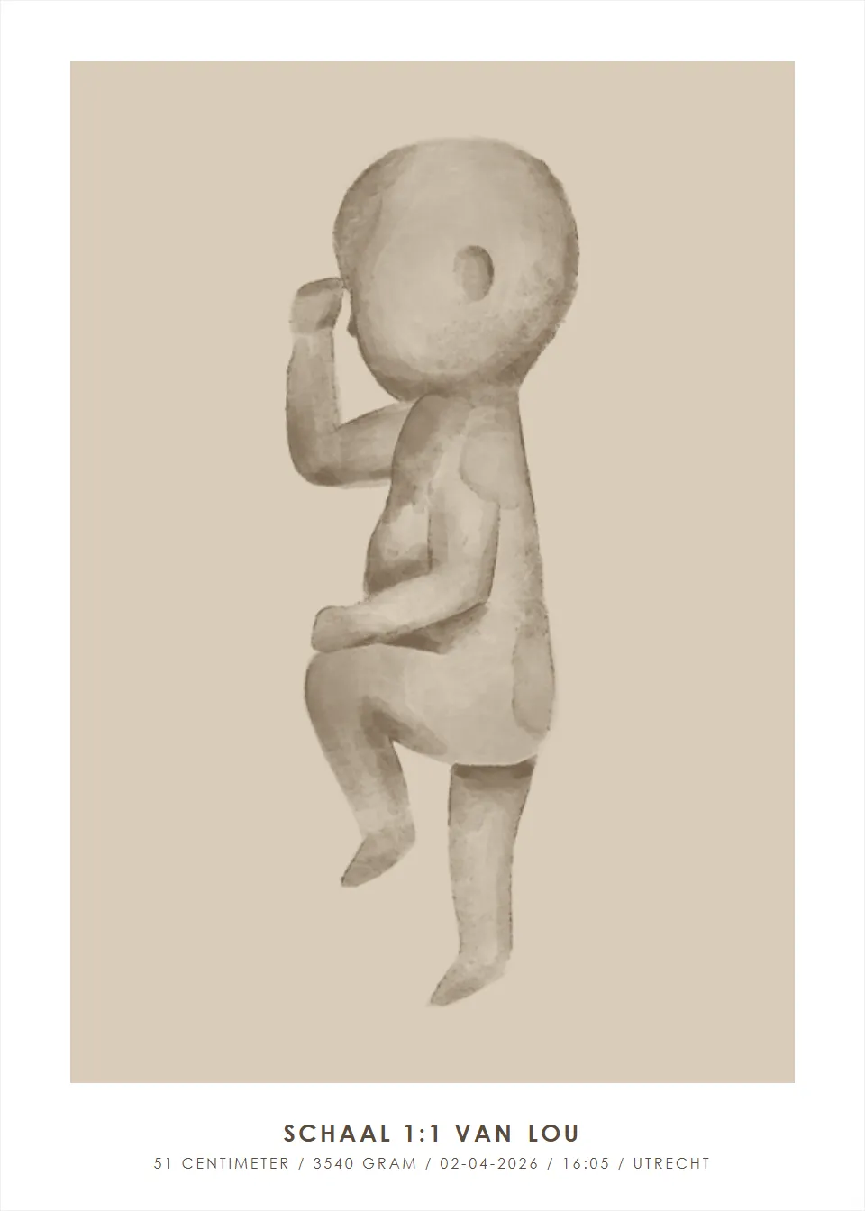 Op ware grootte · Dromende aquarel · Haver