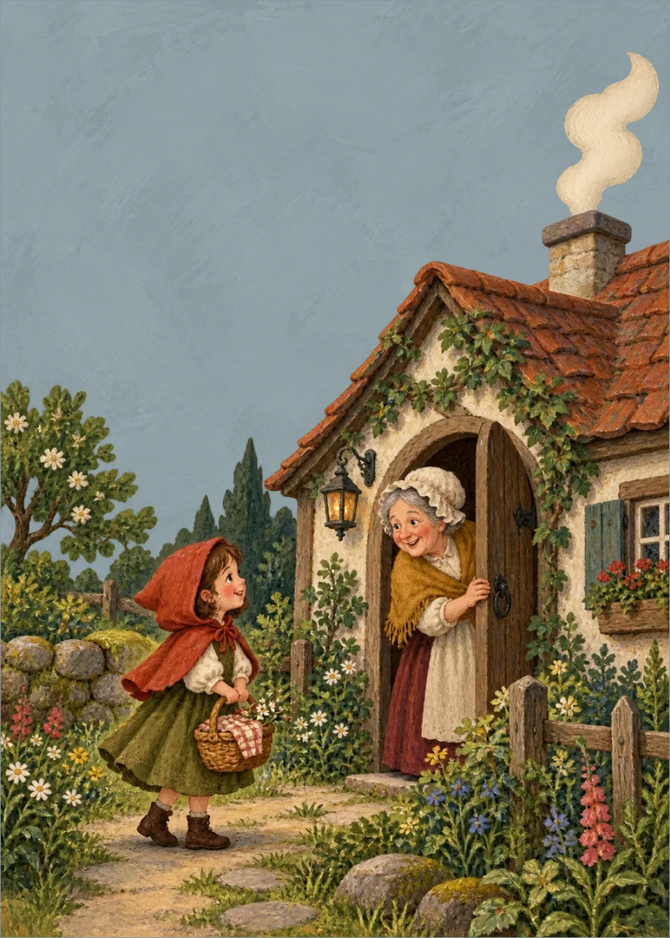 Rotkäppchen · Omas Haus