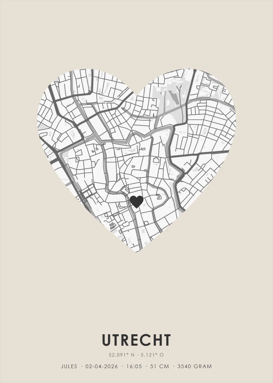 Geboorteplaats · Grafiet · Stadshart