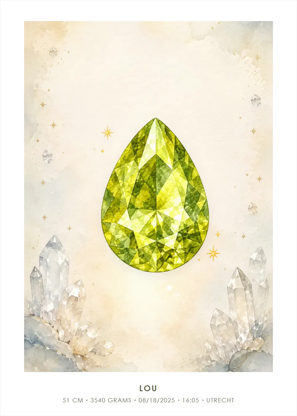 Birthstone · Birthstone · Crystal glow