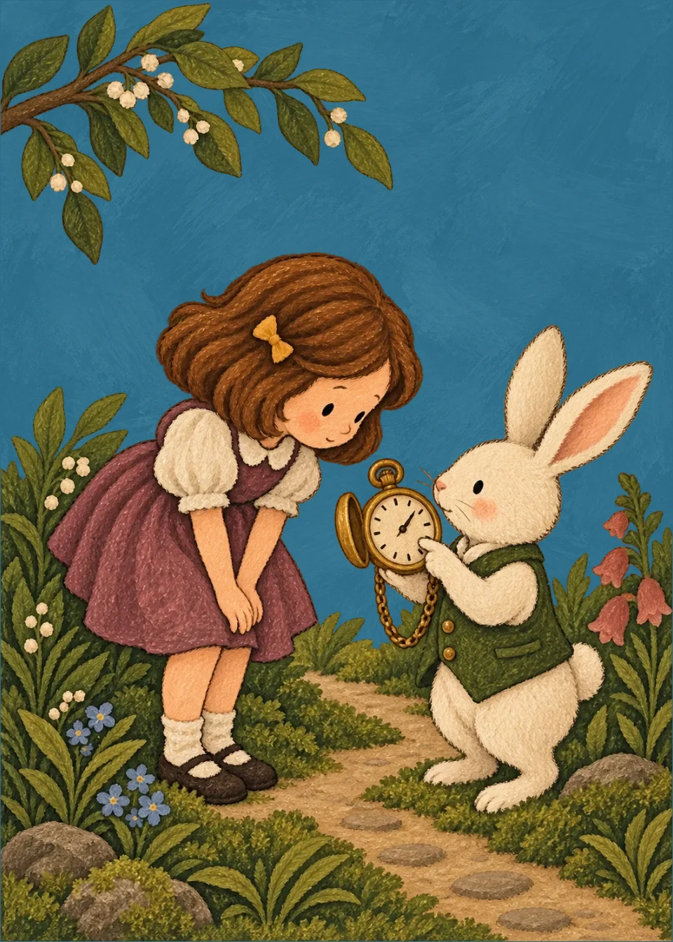Alice nel paese delle meraviglie · Il coniglio che corre