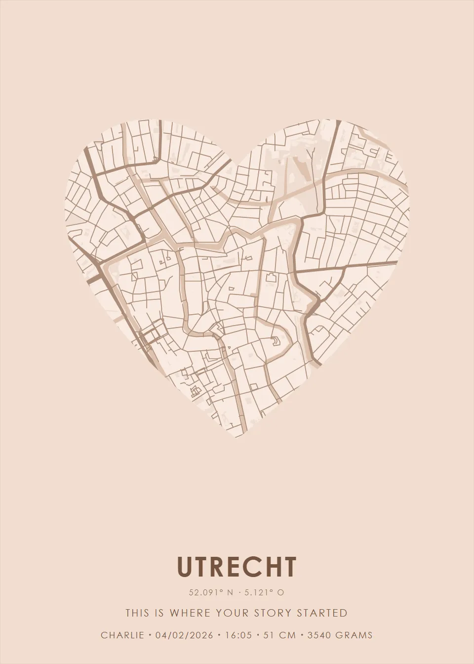 Place of birth · Peach · Warm heart