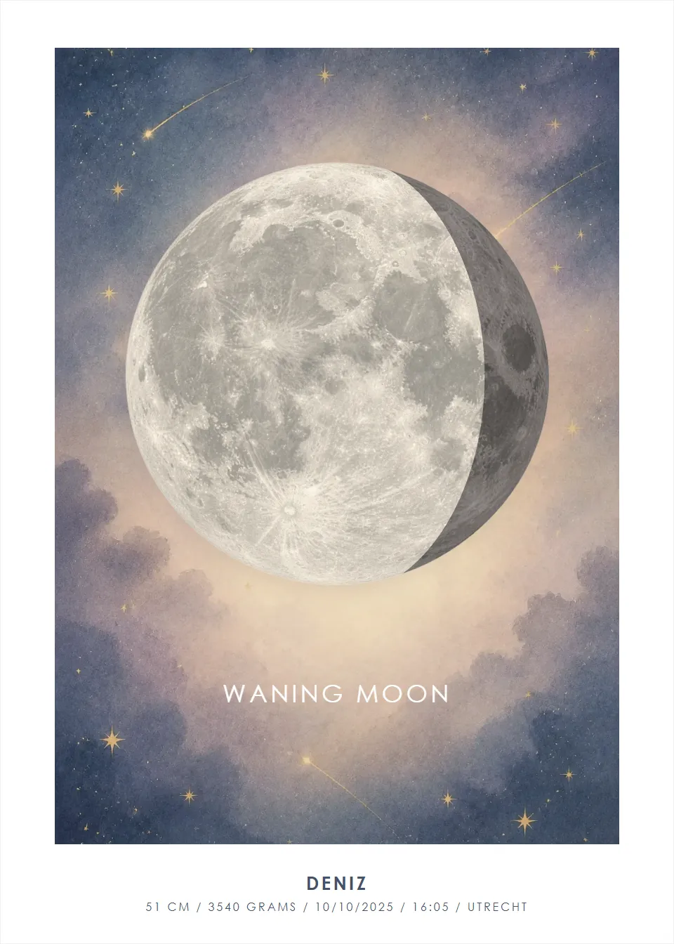 Birth moon · Art moon · Starry Night