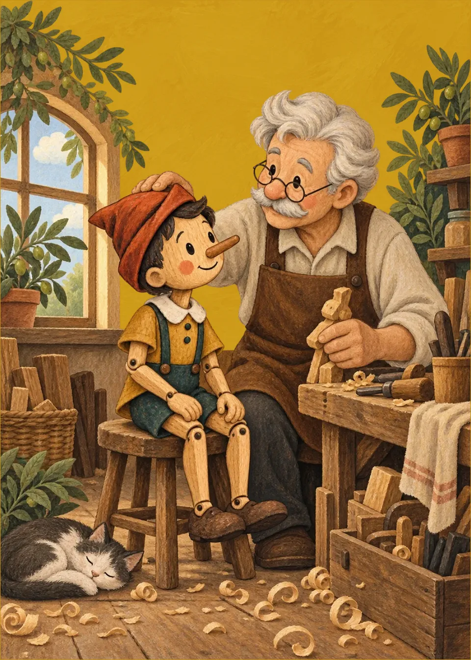 Pinocchio · The workshop