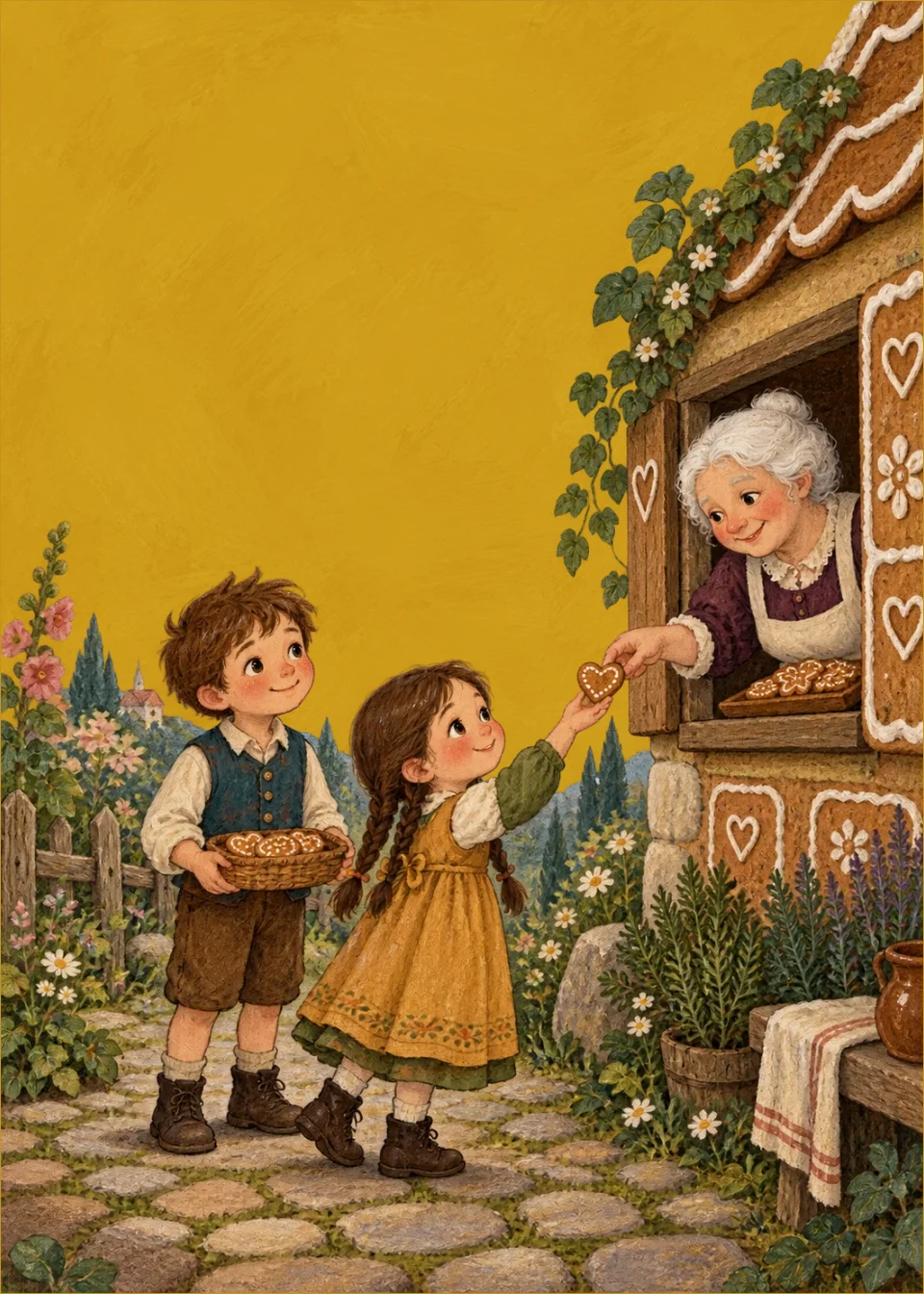 Hänsel e Gretel · La finestra dei cookie