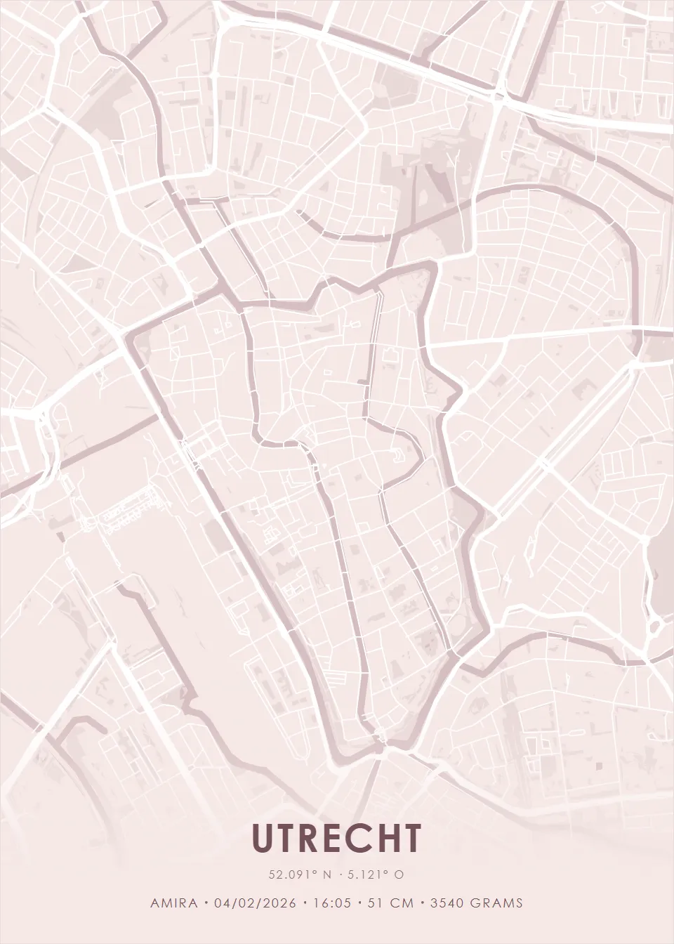 Place of birth · Blossom city · Light lines