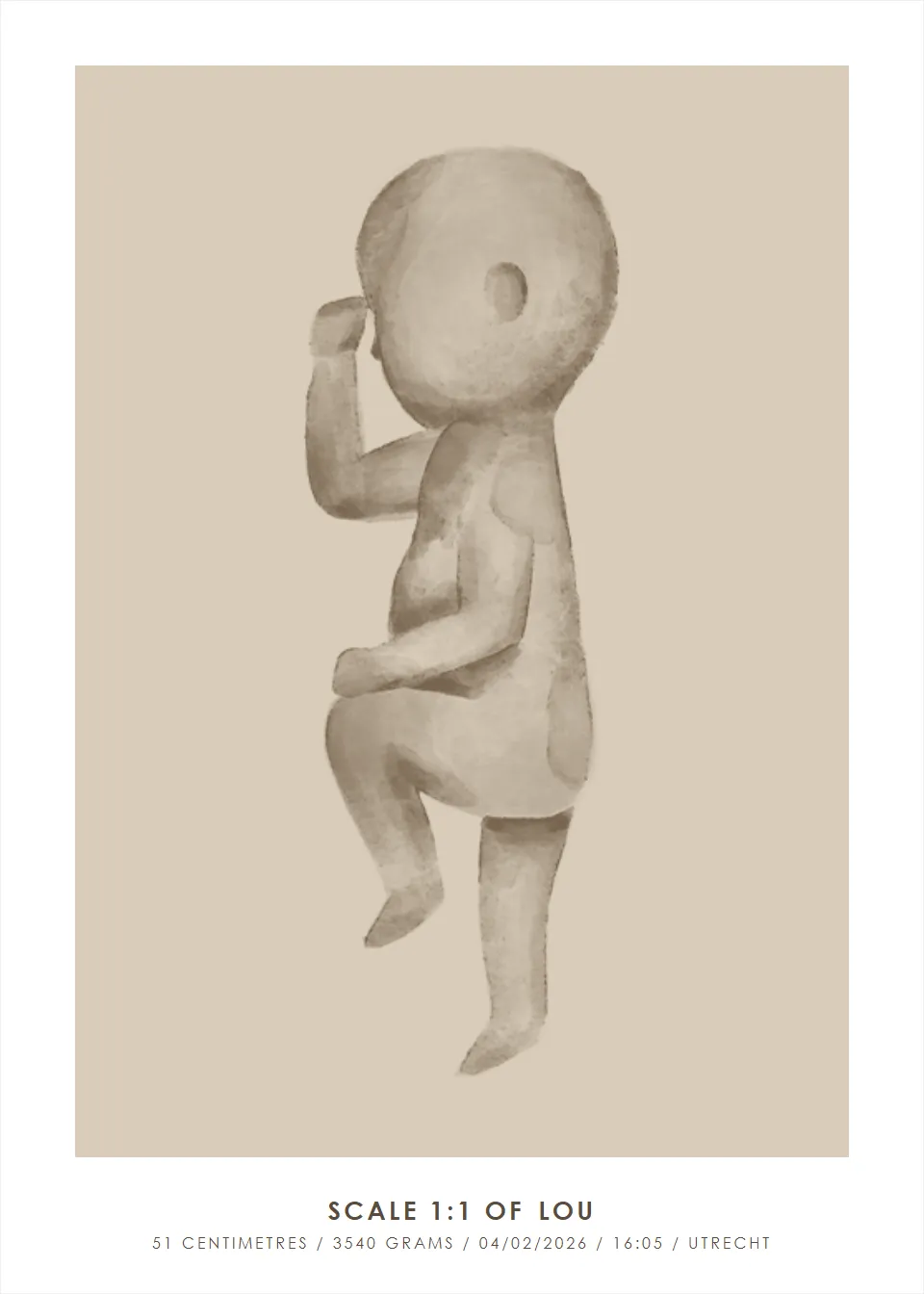 Life size · Dreaming watercolor · Oat