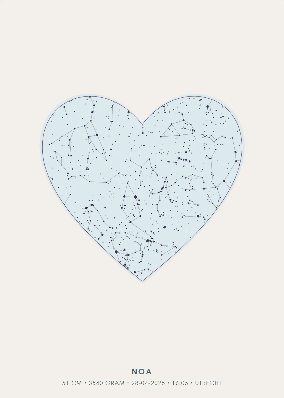 Sterrenhemel · Sterrenhart · Mistblauw
