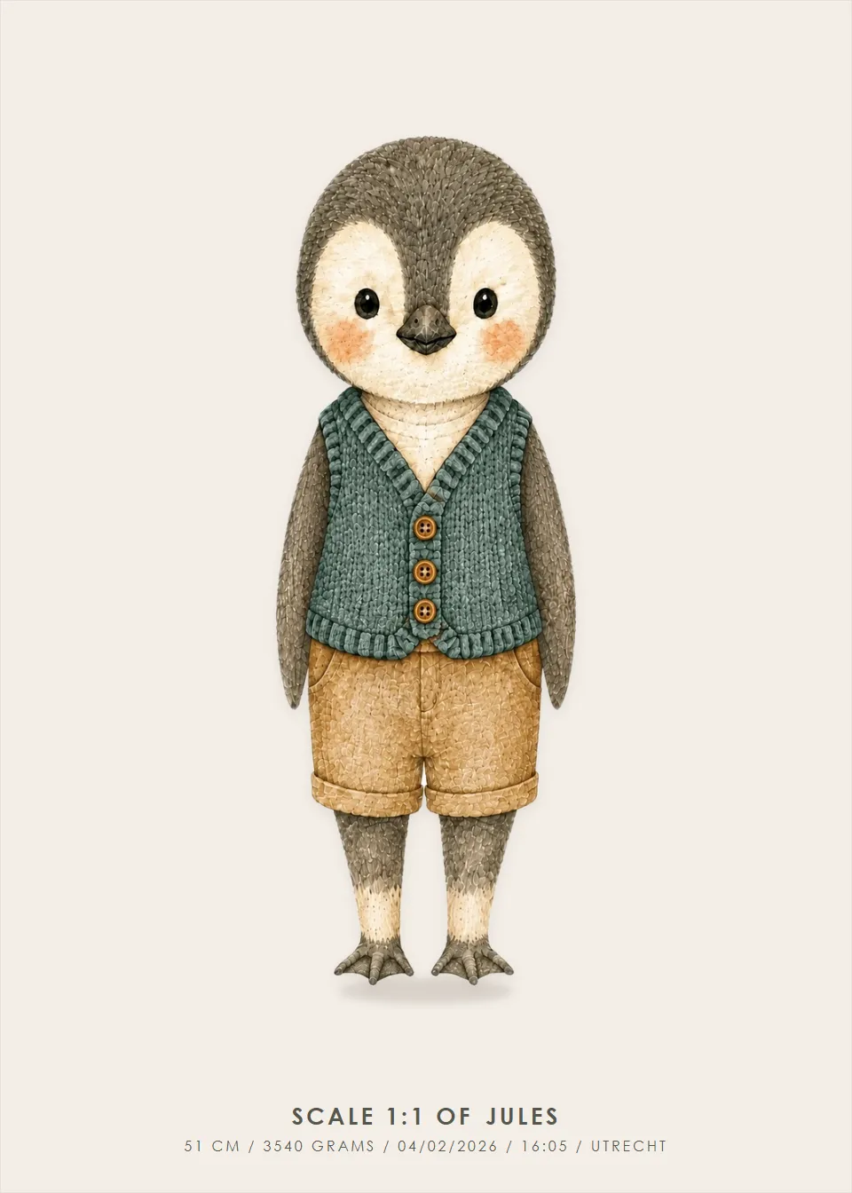 Animal posters · Penguin · Pearl