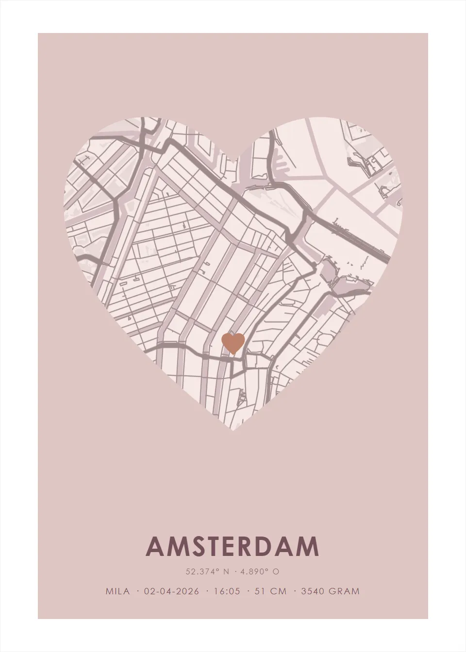 Geboorteplaats · Bloesemstad · Hart