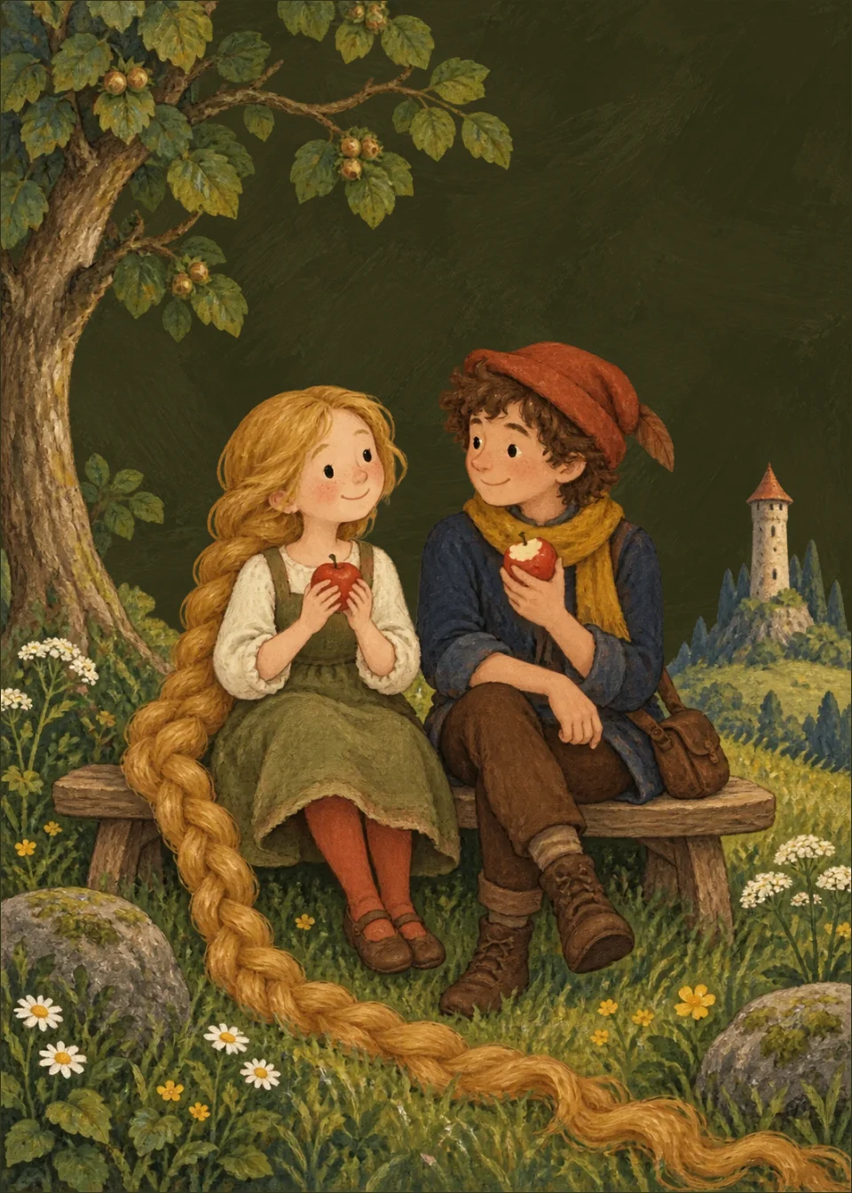 Rapunzel · Under the hazel