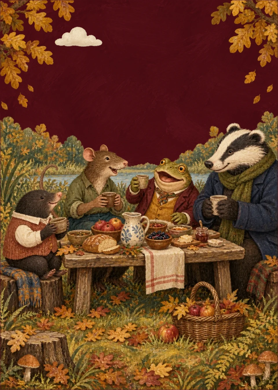 El viento en los sauces · La mesa de otoño