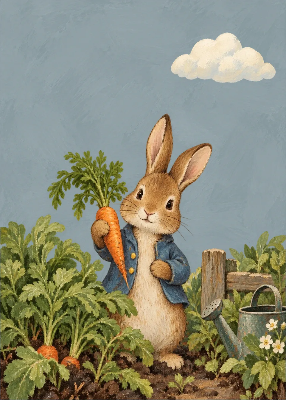 Peter Rabbit · The small vegetable garden