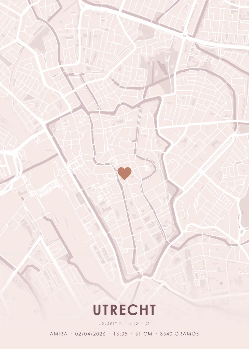 Lugar de nacimiento · ciudad floreciente · Líneas de luz