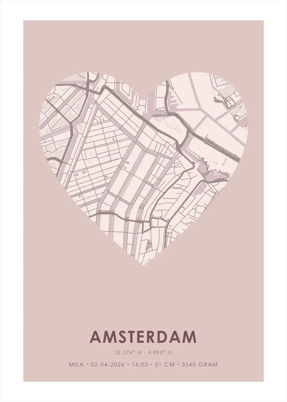 Geboorteplaats · Bloesemstad · Hart