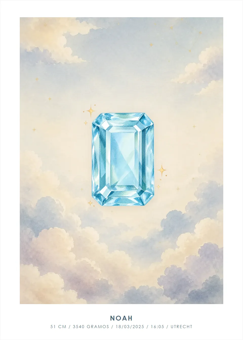Piedra de nacimiento · Piedra de nacimiento · Nubes lunares