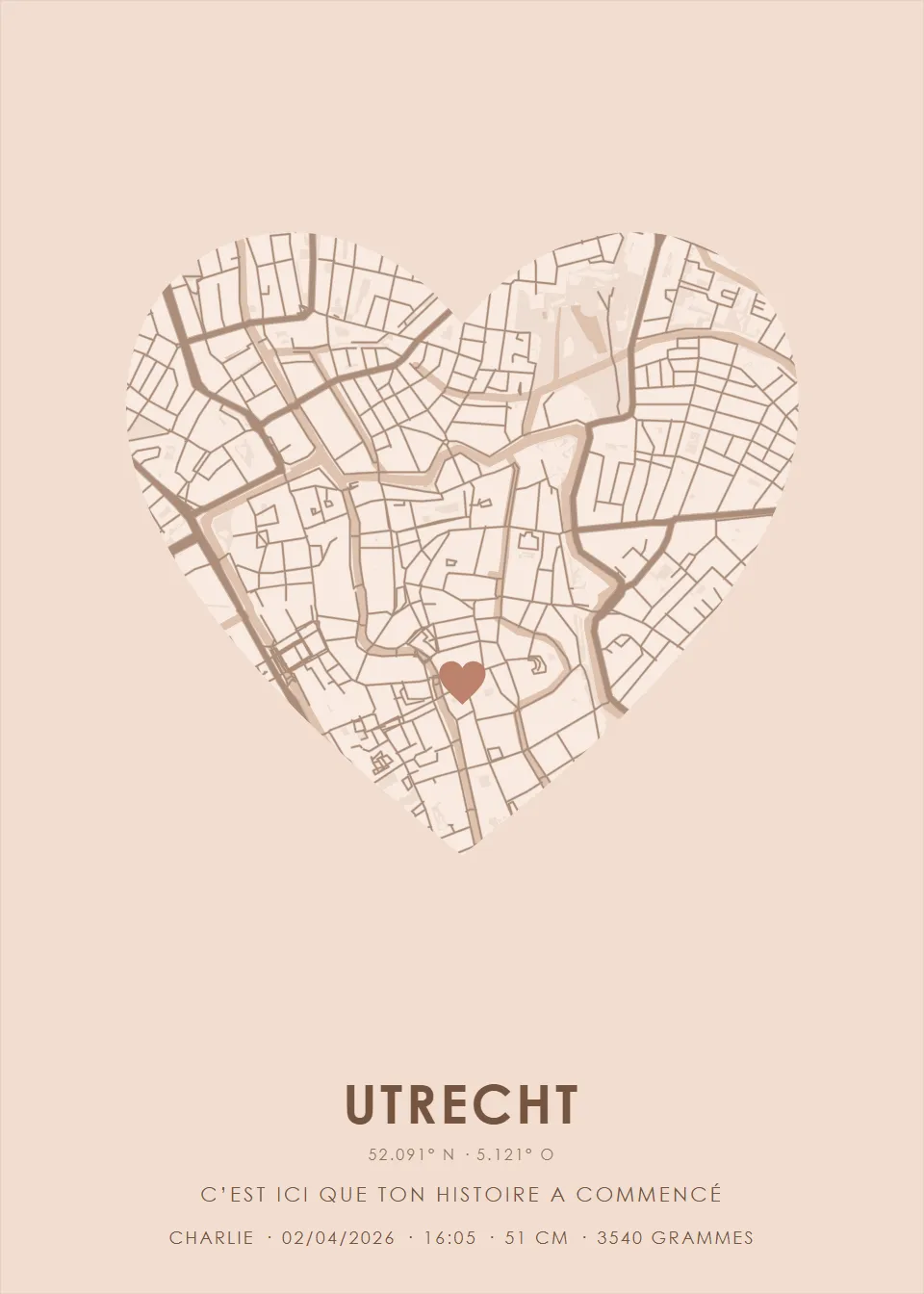 Lieu de naissance · Pêche · Cœur chaleureux