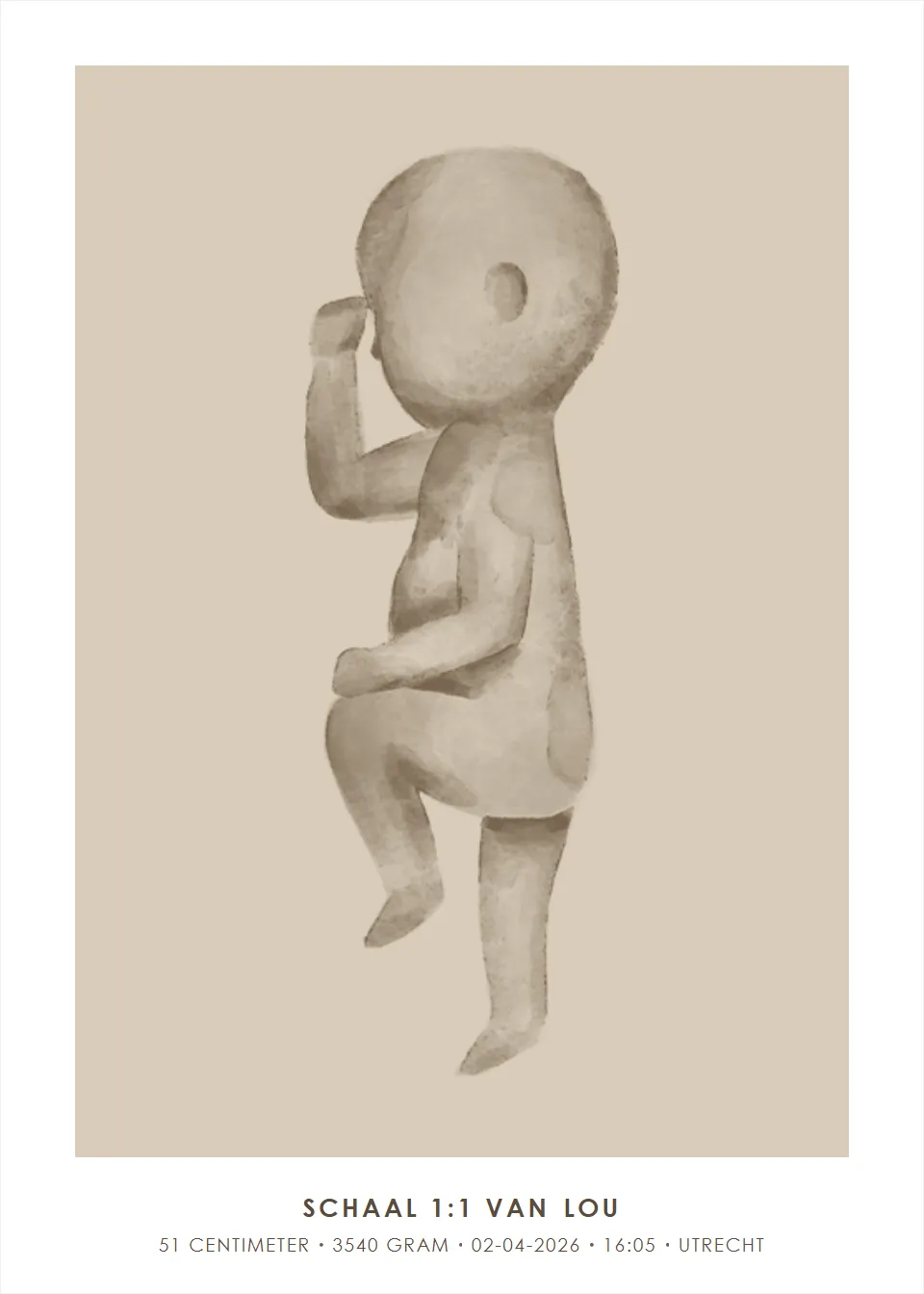 Op ware grootte · Dromende aquarel · Haver