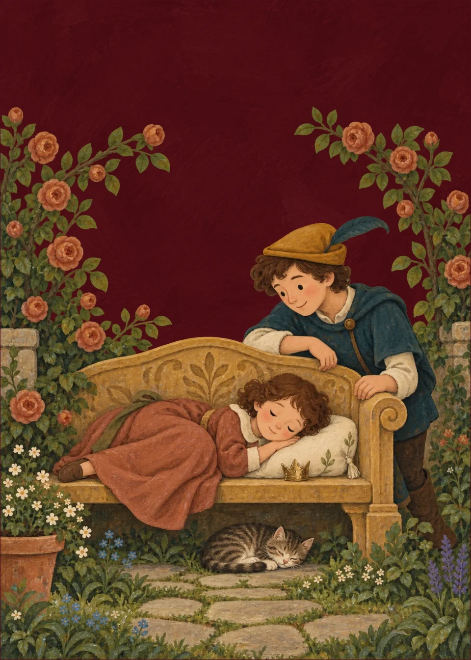 La bella addormentata · Un pisolino tra le rose