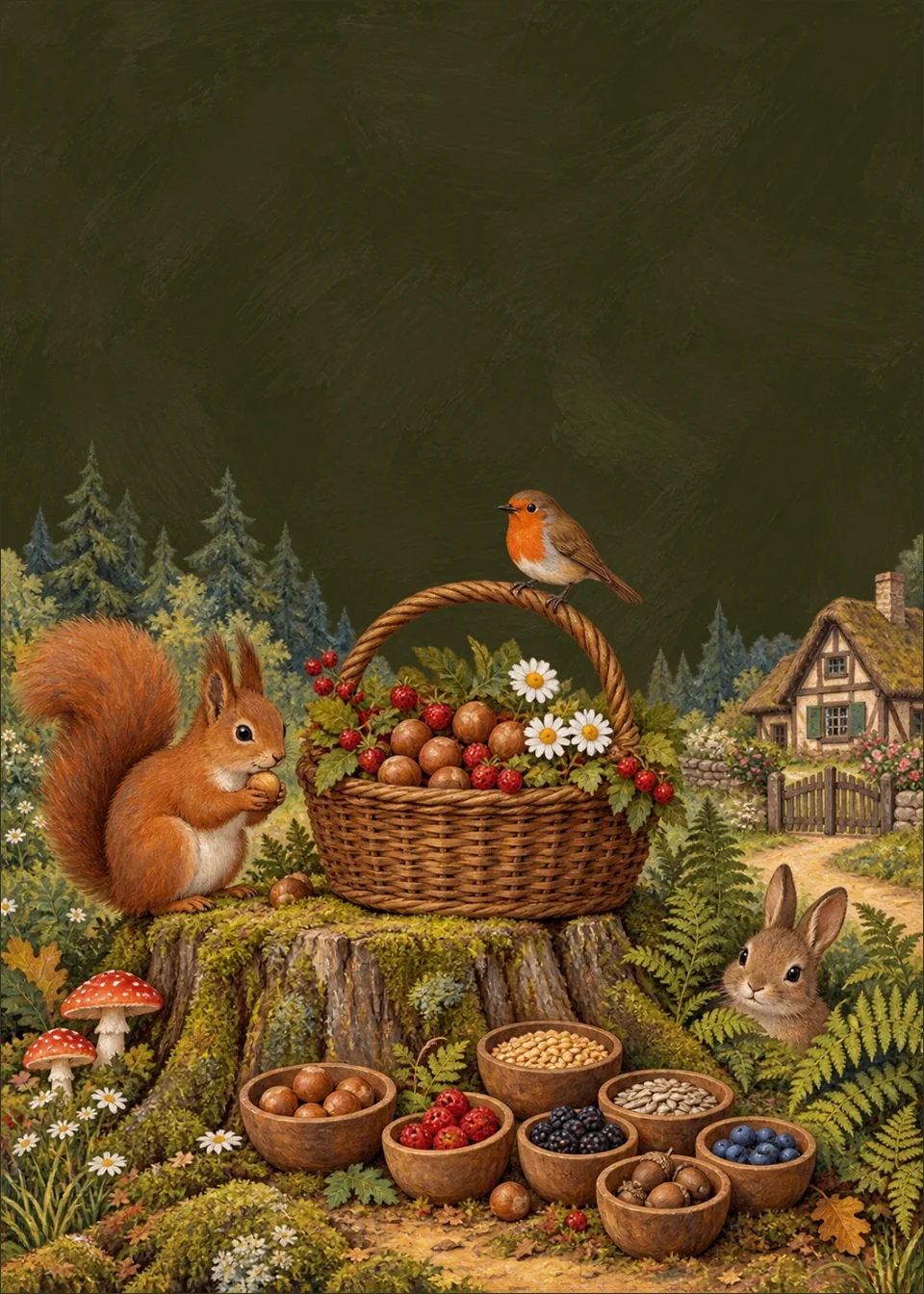 Snow White · The forest house's supply