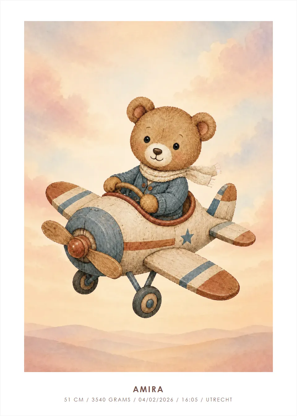 Birth story · Airmail · Evening glow