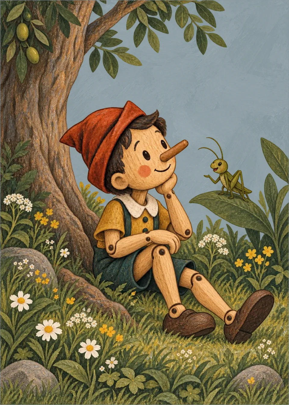 Pinocchio · The little cricket